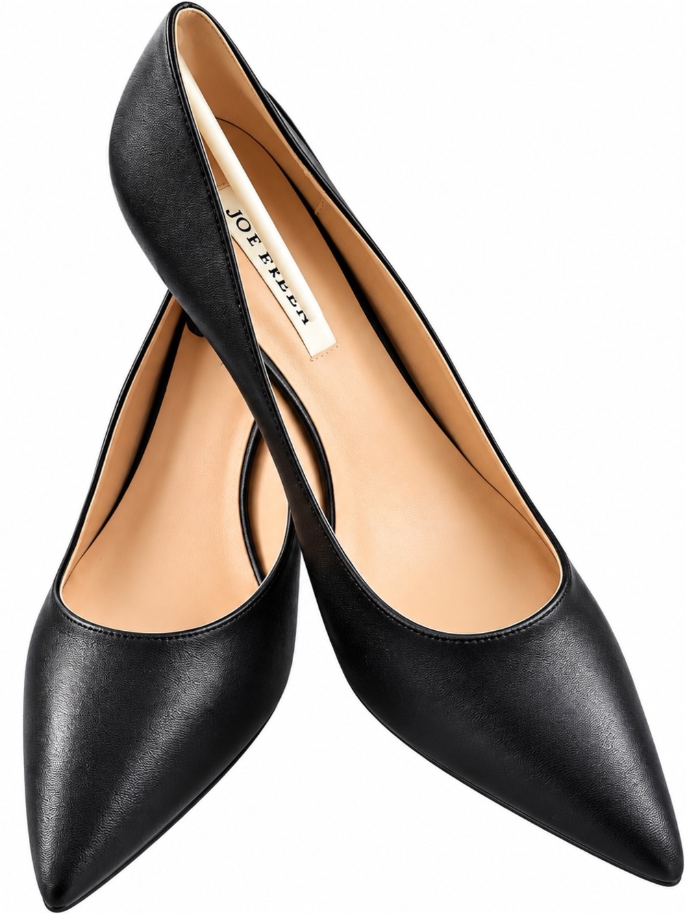 Joy In Love Black Pointed Toe Block Heel Pumps NWT 9.5